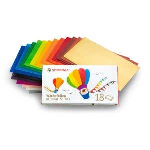 Stockmar Decorating Wax Large Box - 18 Assorted