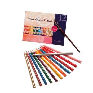Art Makes Sense Watercolour  Pencils Box - 12 Assorted colours
