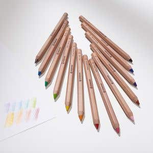 Stockmar coloured Pencils Hexagonal Assortment 12+1 (English)