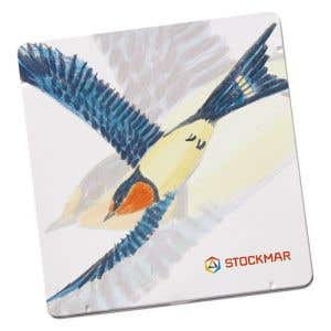 Stockmar Swallow Empty Tin Case Triangular Inlay