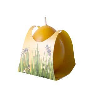 Dipam Egg Candle Small EIC 50 mm x 40 mm 10 Pieces - Beeswax