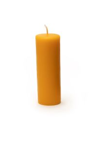 Dipam Pillar Candle ST2 140 mm x 48 mm 4 Pieces - Beeswax