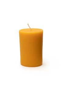 Dipam Pillar Candle w/ Structure STS1 110 mm x 78 mm 4 Pieces - Beeswax