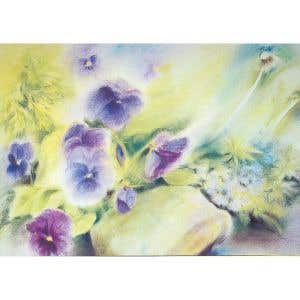 Marjan van Zeyl Postcards - Violets (109)