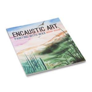 Encaustic Art Painting with wax