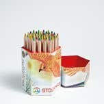 Stockmar 4-coloured Pencils Display Box of 37